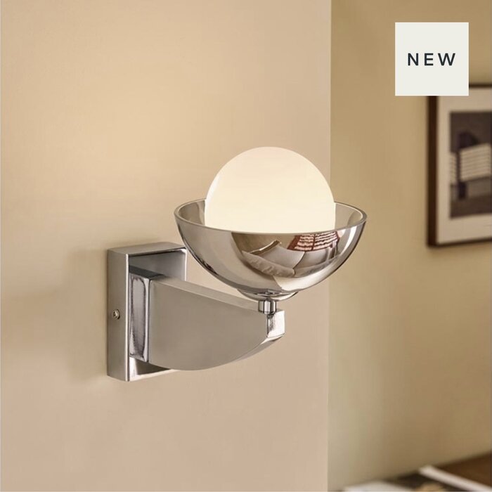 Layla Wall Light in Chrome - MADE