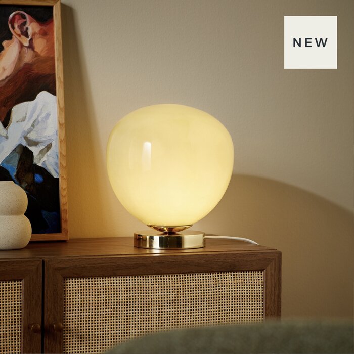 Adrianne Table Lamp in Green - MADE