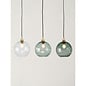 Ilaria 3 Light Linear Pendant Bar Ceiling Light in Blue - MADE