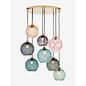 Ilaria 8 Light Cluster Pendant Ceiling Light in Blue - MADE
