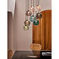Ilaria 8 Light Cluster Pendant Ceiling Light in Blue - MADE