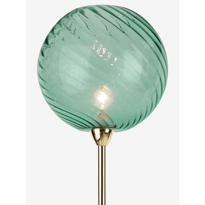 Ilaria Floor Light in Blue/Brass - MADE