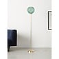 Ilaria Floor Light in Blue/Brass - MADE