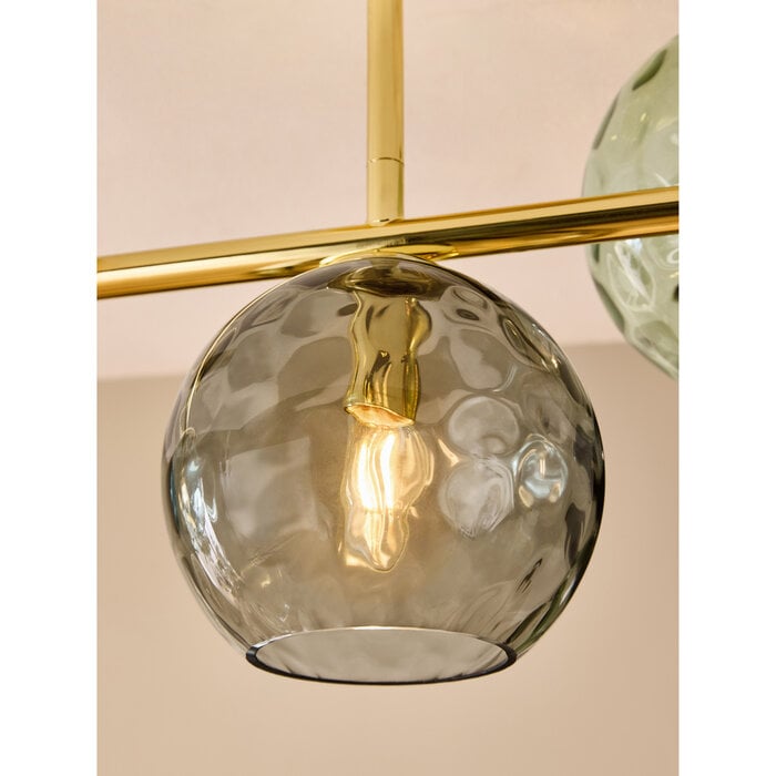 Ilaria Regular Flush Ceiling Light in Multi - MADE