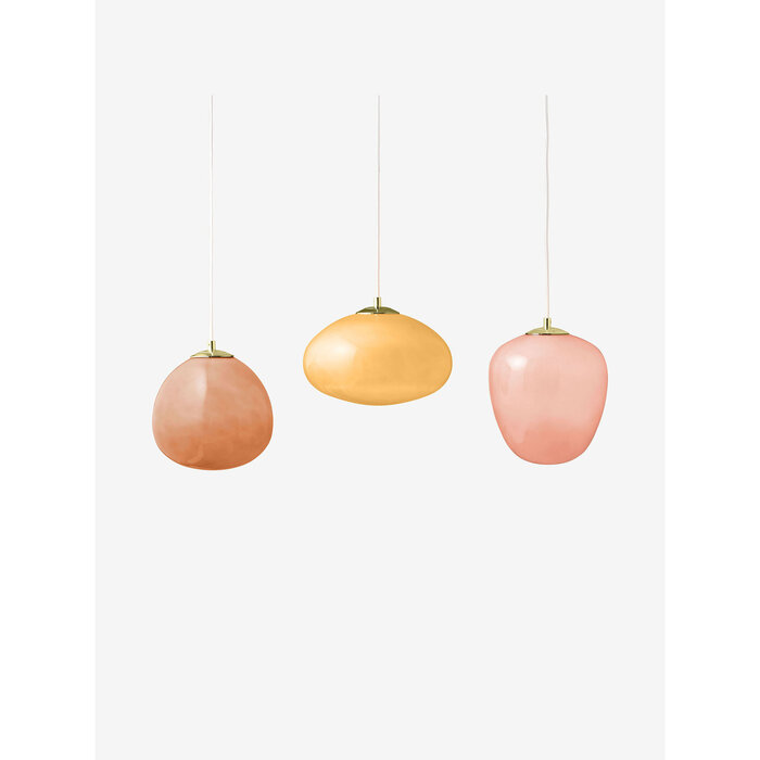 Adrianne Linear Pendant Light in Pink - MADE
