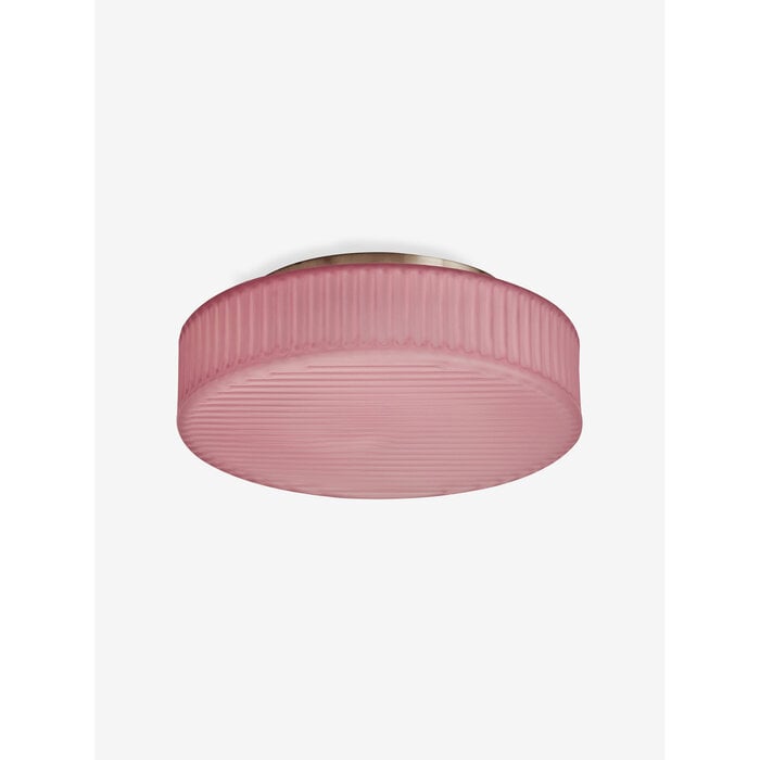Alma Flush Light in Pink - MADE