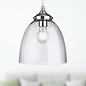 Stockton - Chrome & Glass Resto Pendant