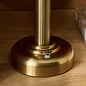 Pymore Rechargeable Cordless Brass & Opal Glass Table Lamp