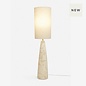 Vince Ceramic Floor Lamp in Cream - MADE