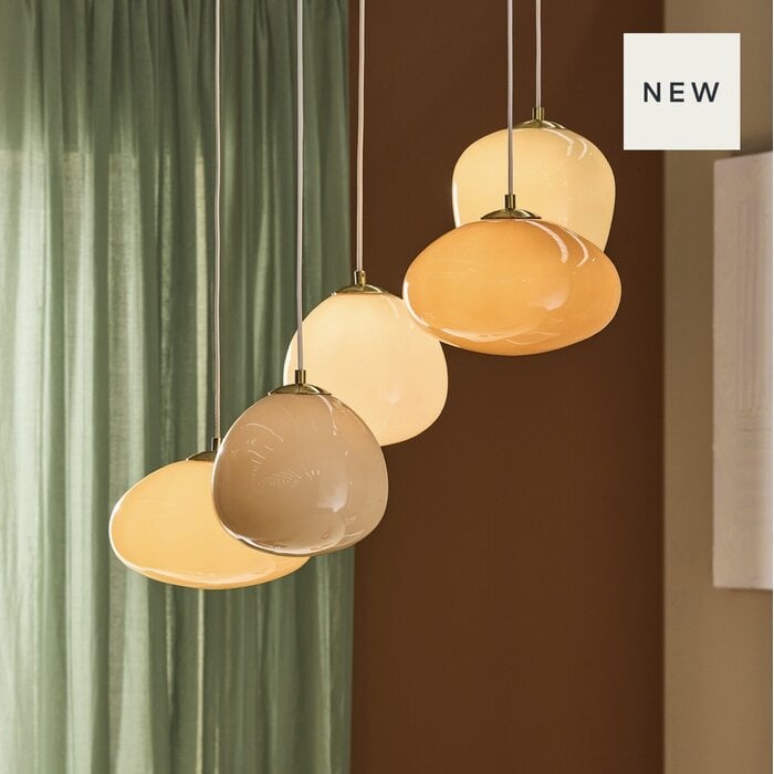 Adrianne 5 Light Cluster Pendant Ceiling Light in Neutral - MADE