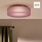 Alma Flush Light in Pink - MADE