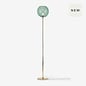 Ilaria Floor Light in Blue/Brass - MADE