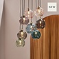 Ilaria 8 Light Cluster Pendant Ceiling Light in Blue - MADE