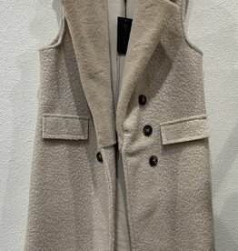 Perla Nera Gilet  Perla Nera 23396 Beige