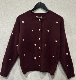 Je T'aime  SH683V Trui Bordeaux