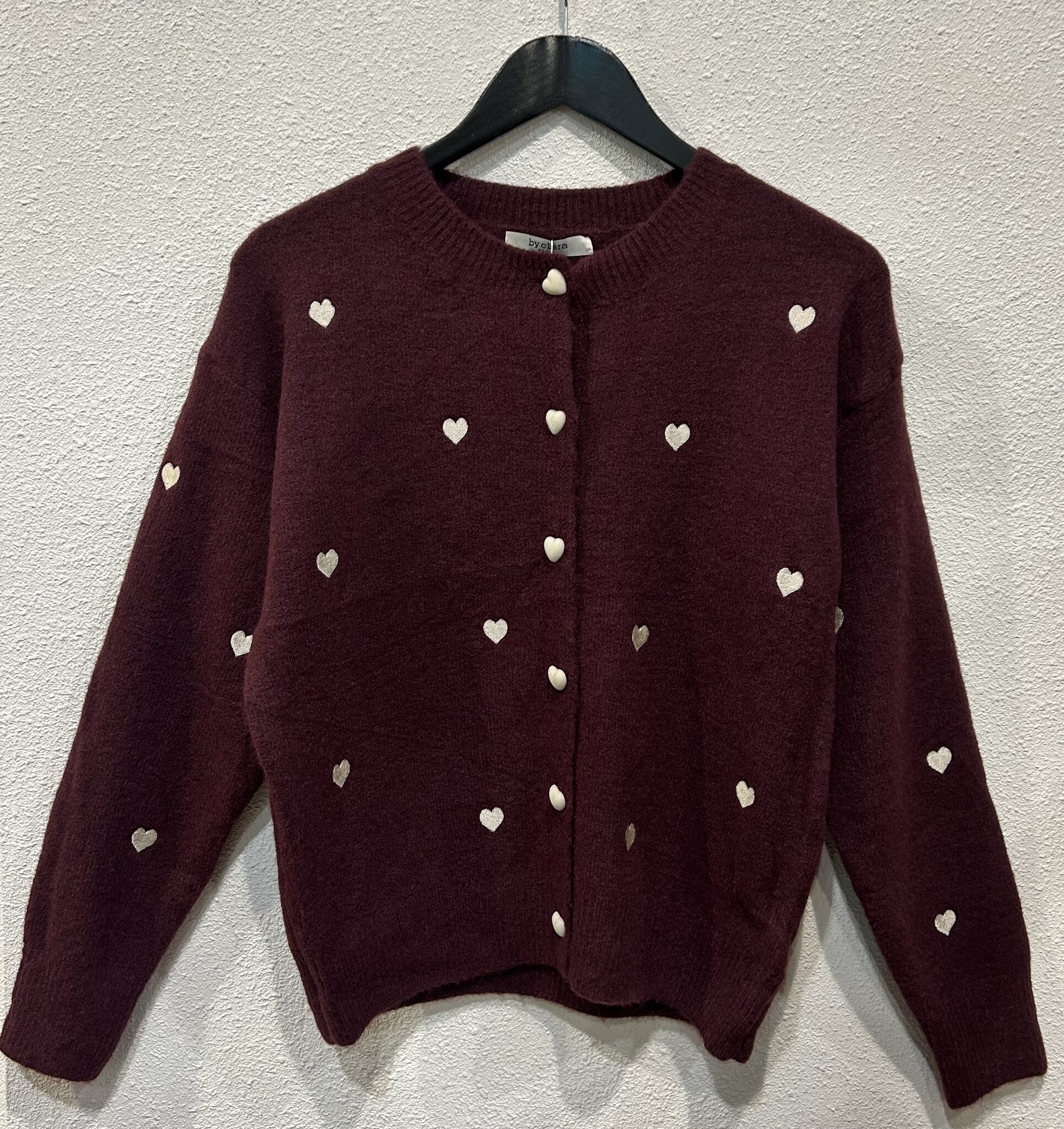 Je T'aime  SH683V Trui Bordeaux