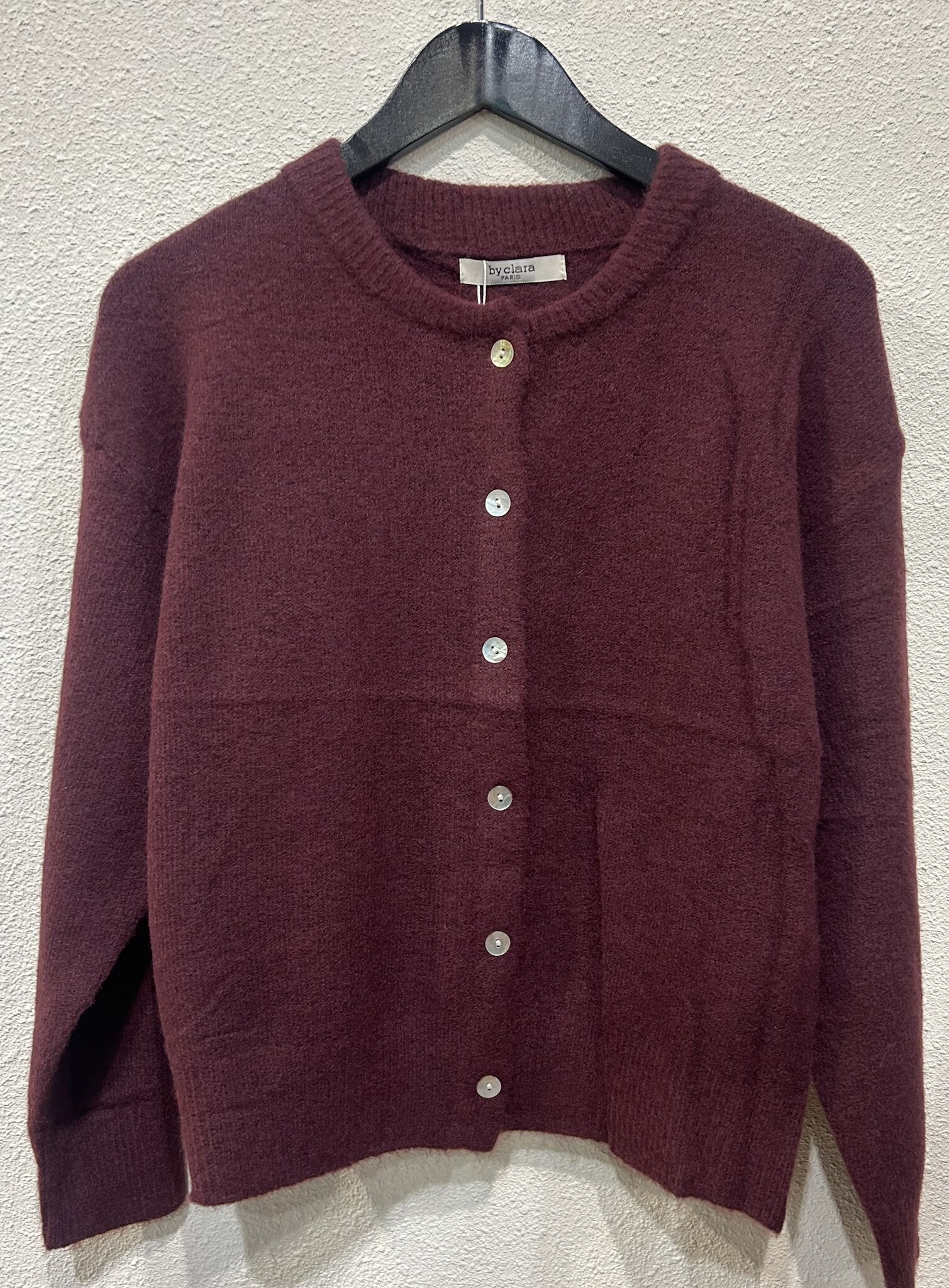Je T'aime  SH658V Vest Bordeaux