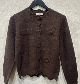 Je T'aime  SH672V Vest Bruin