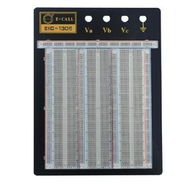 Breadboard 2390 ronde gaten - transparant