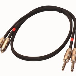 Kirlin RCA-Jack plug kabel 1mtr