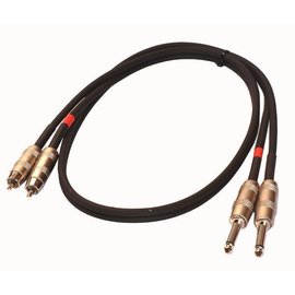 Kirlin RCA Jack plug kabel 1mtr