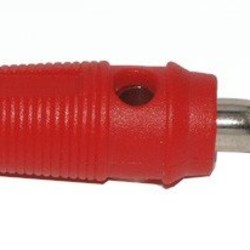 Hirschmann Banaanstekker - 4mm - Rood