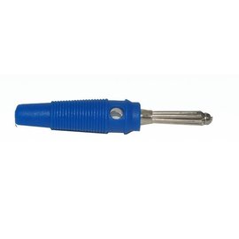 Hirschmann Banaanstekker 4mm Blauw