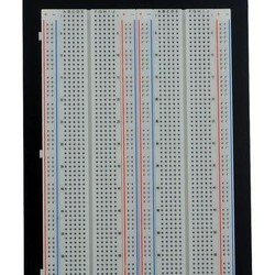 Soldeerloos breadboard met 1660 ronde gaten - transparant