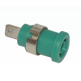 Ohmeron Veiligheidsstekkerbus 4mm groen