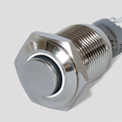 Sintron Connect Schakelaar met ringverlichting 16mm wit 6-24V