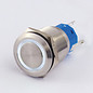 Sintron Connect drukknop met ringverlichting 19mm wit 4-12V