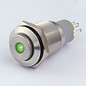 Sintron Connect Schakelaar met puntverlichting 16mm groen 12V