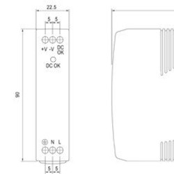 Meanwell Dinrail voeding 5Volt - 10 Watt