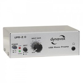 Audio Dynavox Phono voorversterker usb UPR 2.0