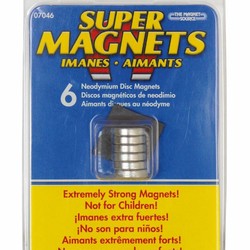 Sintron Magnetics Magneetset 6 stuks 12 x 3mm