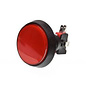 Grote Arcade LED drukknop rood D: 60 mm