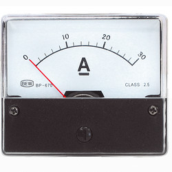 Blanko Paneelmeter 0-30A DC