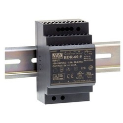 Meanwell Industriële voeding voor DIN RAIL - Meanwell / 24V 60W 2,5A