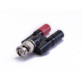 BNC  M<->2 x banaanstekker F