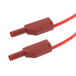 Veiligheidssnoer rood 0,5 mtr