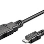 Ohmeron USB kabel V2.0 - USB - micro USB 3 meter