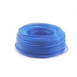 Ohmeron Soepel Montagedraad 0.75mm² - 100 meter blauw