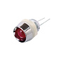 Ledhouder met led 8mm rood 10 stuks