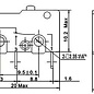 Ohmeron Miniatuur microswitch