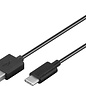 USB A male naar USB C male 1 meter