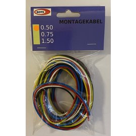 Bots Electronics Soepel montagedraad 0.5mm² 12.5m