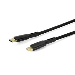 Premium USB-C adapterkabel naar 8-pins zwart 1 meter