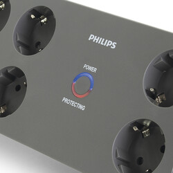 Philips SPN5085B 8 voudige stekkerdoos