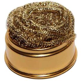 Soldeerbout-reiniger met krullen