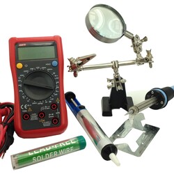 Starterspakket met soldering & multimeter